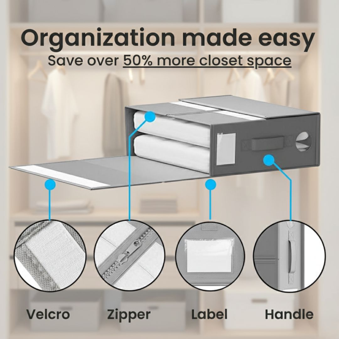 StoreMax™ Foldable Large Storage Box